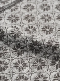 Leggings i merinould med nordisk mønster til børn