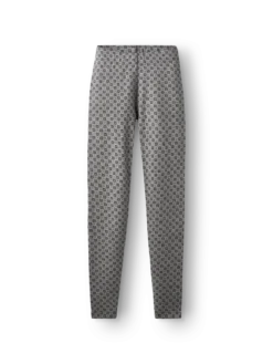 Leggings i merinould med nordisk mønster til kvinder