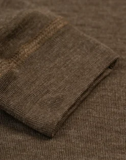 Leggings i merinould/silke til baby