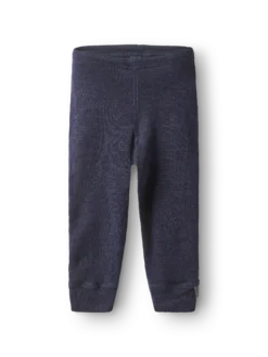 Leggings i merinould/silke til baby
