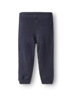 Leggings i merinould/silke til baby