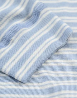 Leggings i merinould/silke til baby