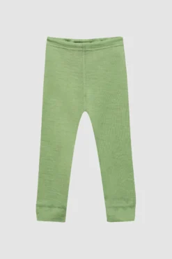Leggings i merinould/silke til baby