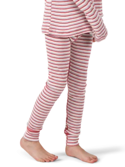 Leggings i merinould/silke til børn