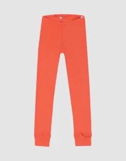 Leggings i merinould/silke til børn