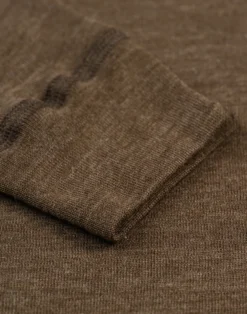 Leggings i merinould/silke til børn