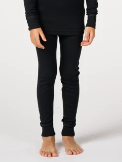 Leggings i merinould/silke til børn