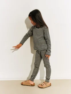 Leggings i merinould/silke til børn