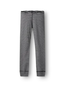 Leggings i merinould/silke til børn