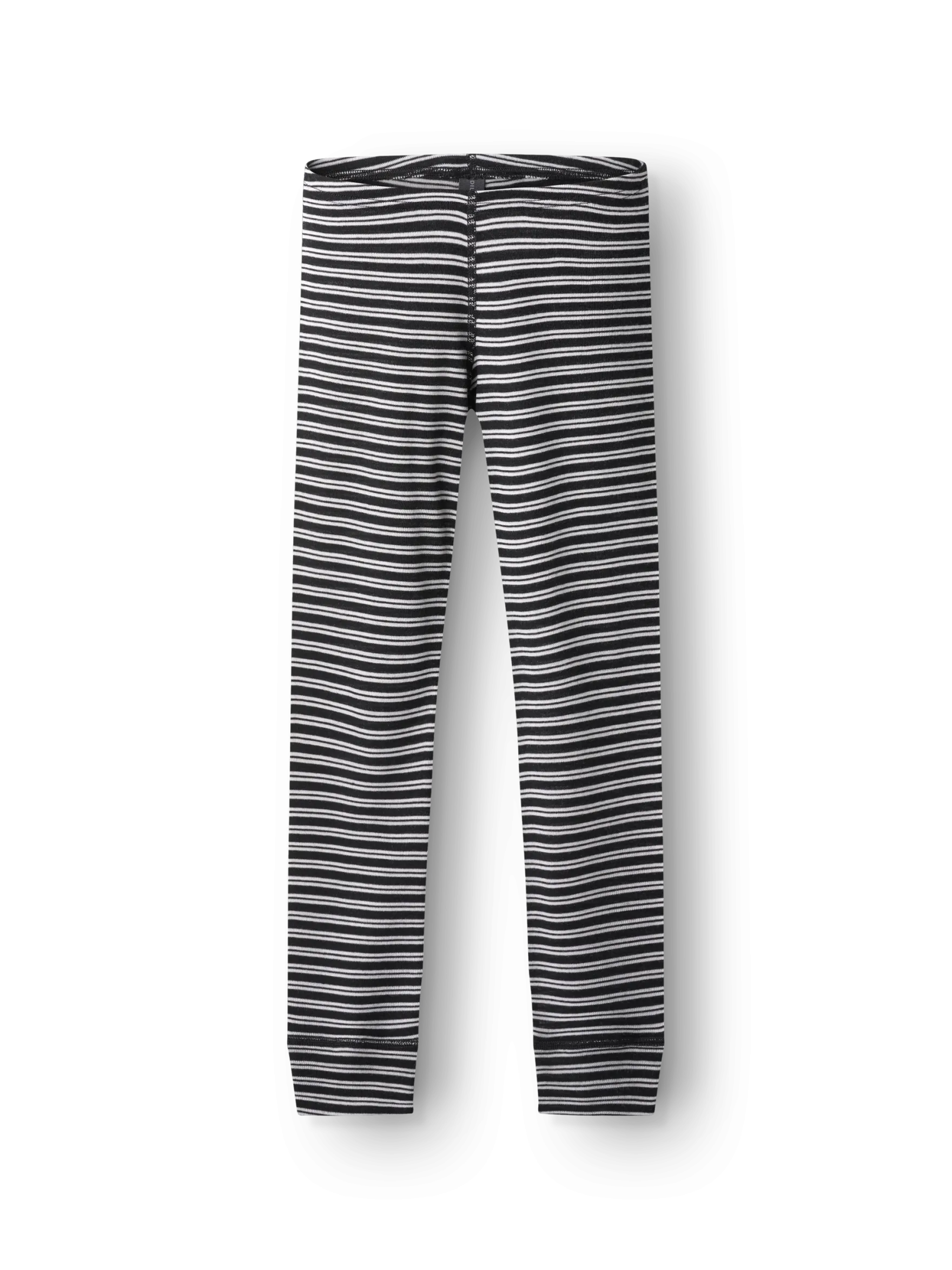 Leggings i merinould/silke til børn
