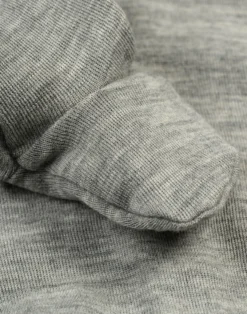 Leggings i merinould/silke til nyfødt.
