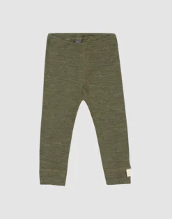 Leggings i merinould til baby