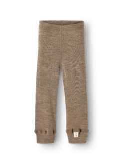 Leggings i merinould til baby