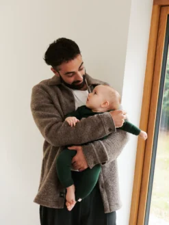 Leggings i merinould til baby
