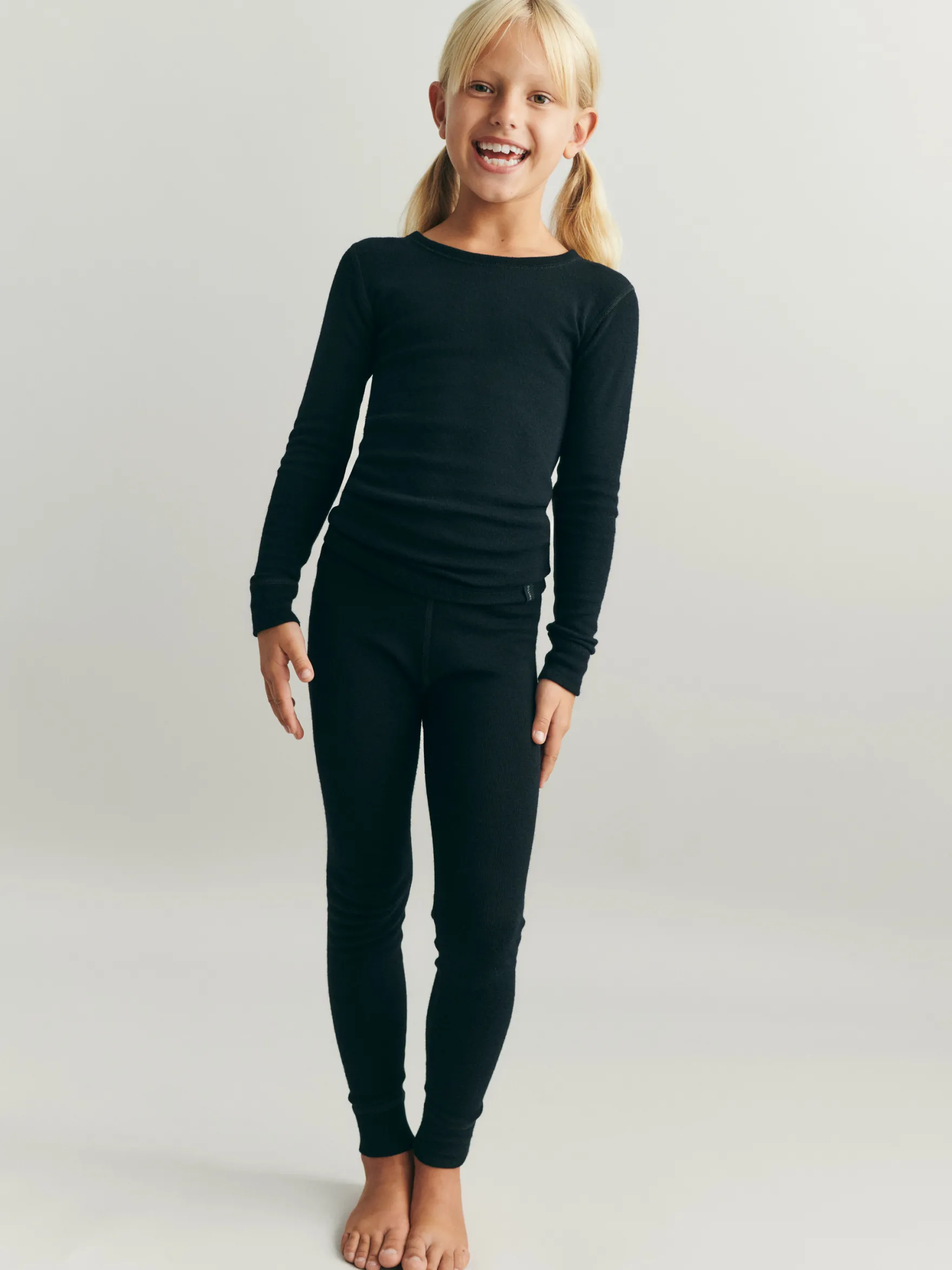 Leggings i merinould til børn
