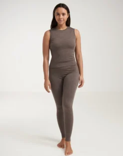 Leggings i merinould til kvinder