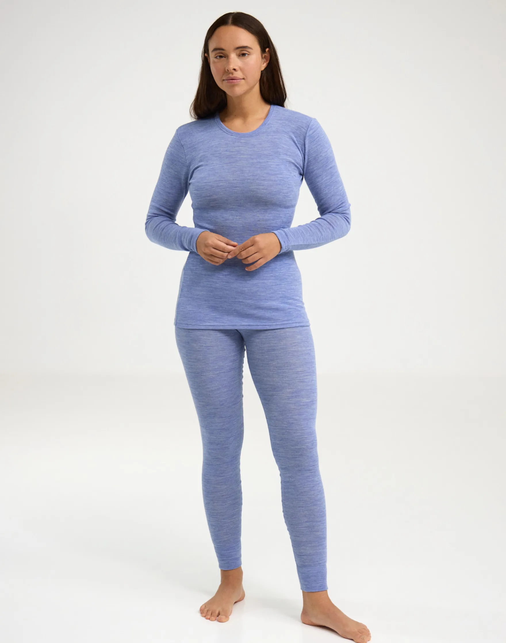 Leggings i merinould til kvinder