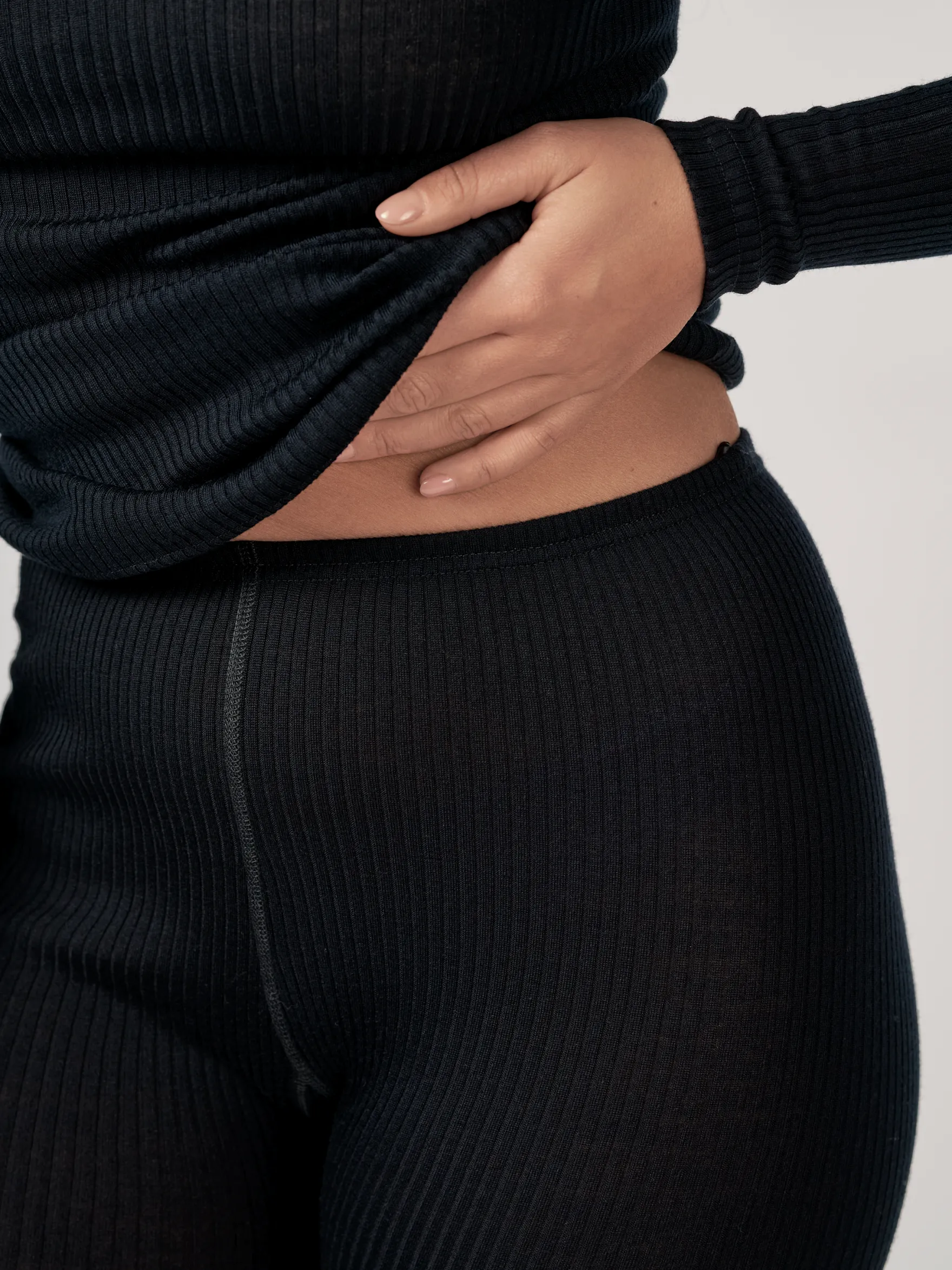 Leggings i merinould til kvinder