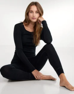 Leggings i merinould til kvinder