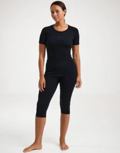 3/4 leggings i merinould til kvinder
