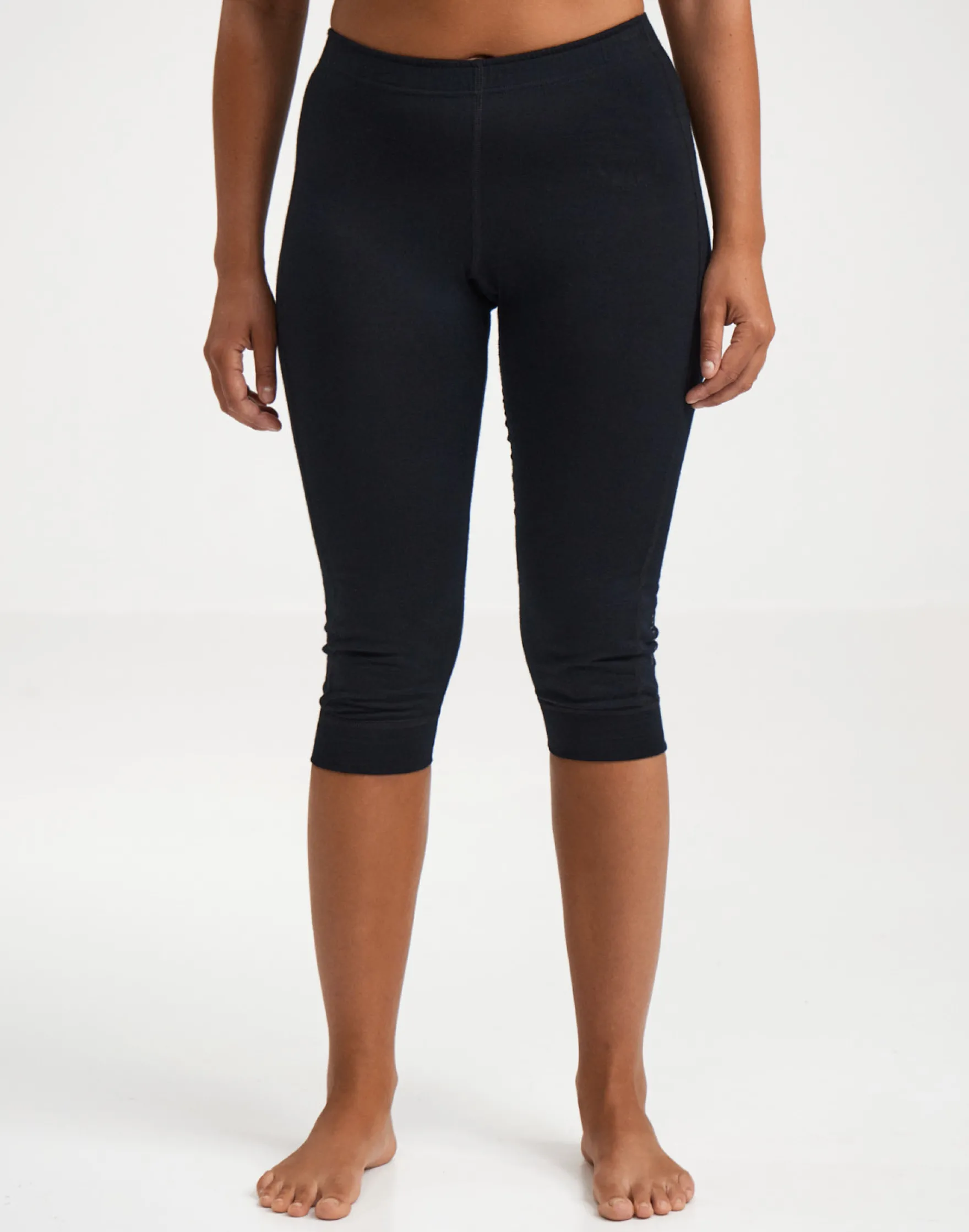 3/4 leggings i merinould til kvinder