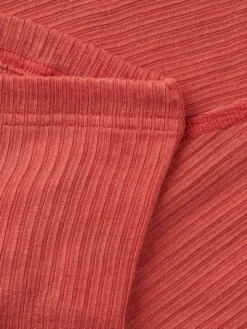 Leggings med bølgekanter i merinould til baby