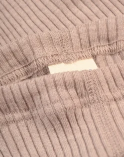 Leggings med bølgekanter i merinould til baby