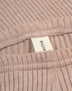 Leggings med bølgekant i merinould til børn