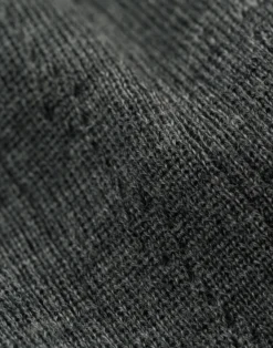 Leggings med hulmønster i merinould til børn