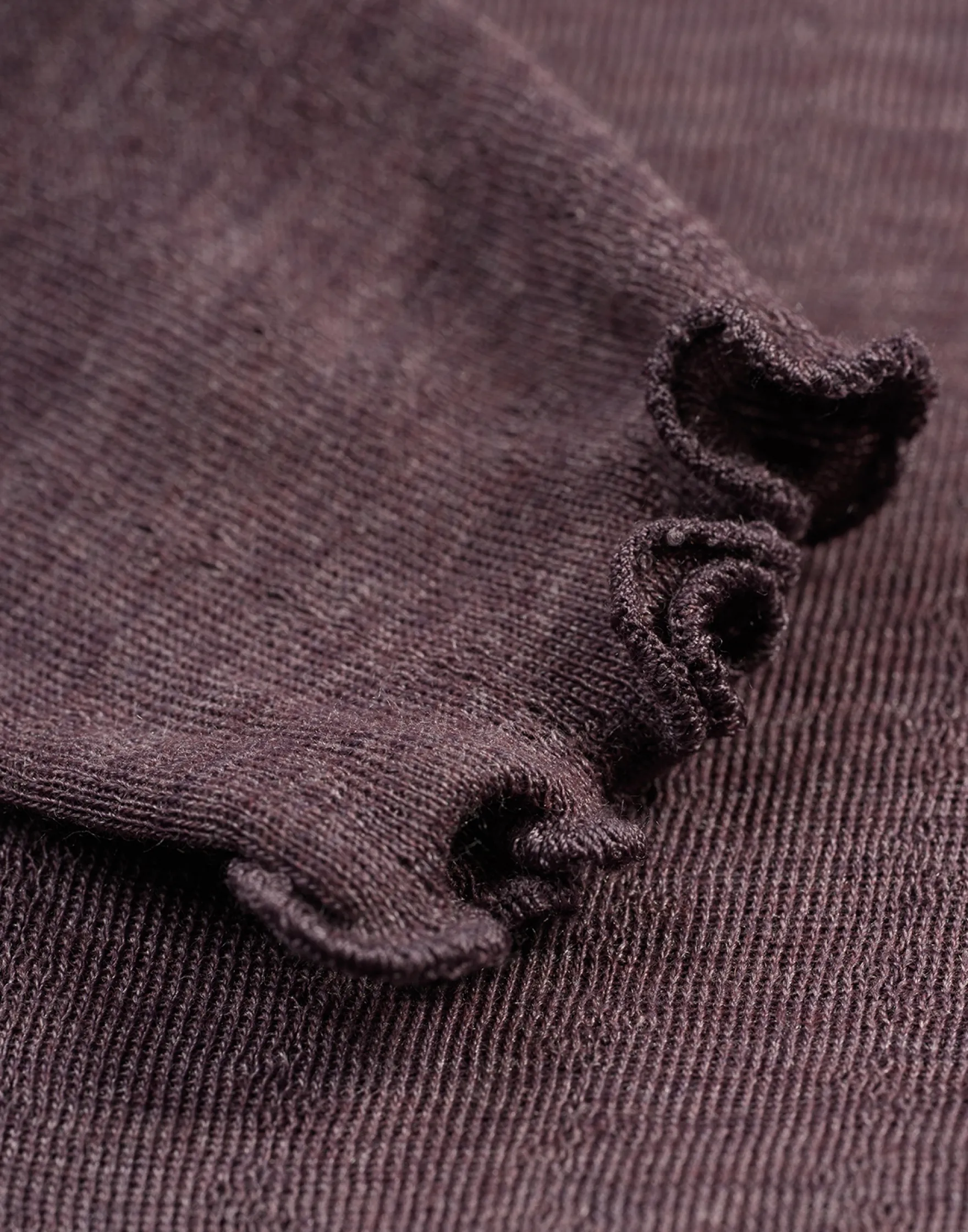 Leggings med hulmønster i merinould/silke til baby
