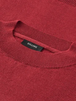 Løstsiddende crew neck i merinould til kvinder