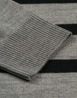Løstsiddende crew neck i merinould til kvinder