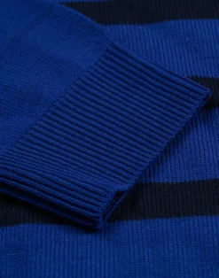 Løstsiddende crew neck i merinould til kvinder