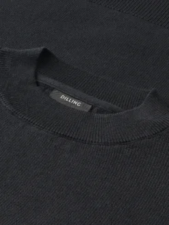 Løstsiddende crew neck i merinould til kvinder