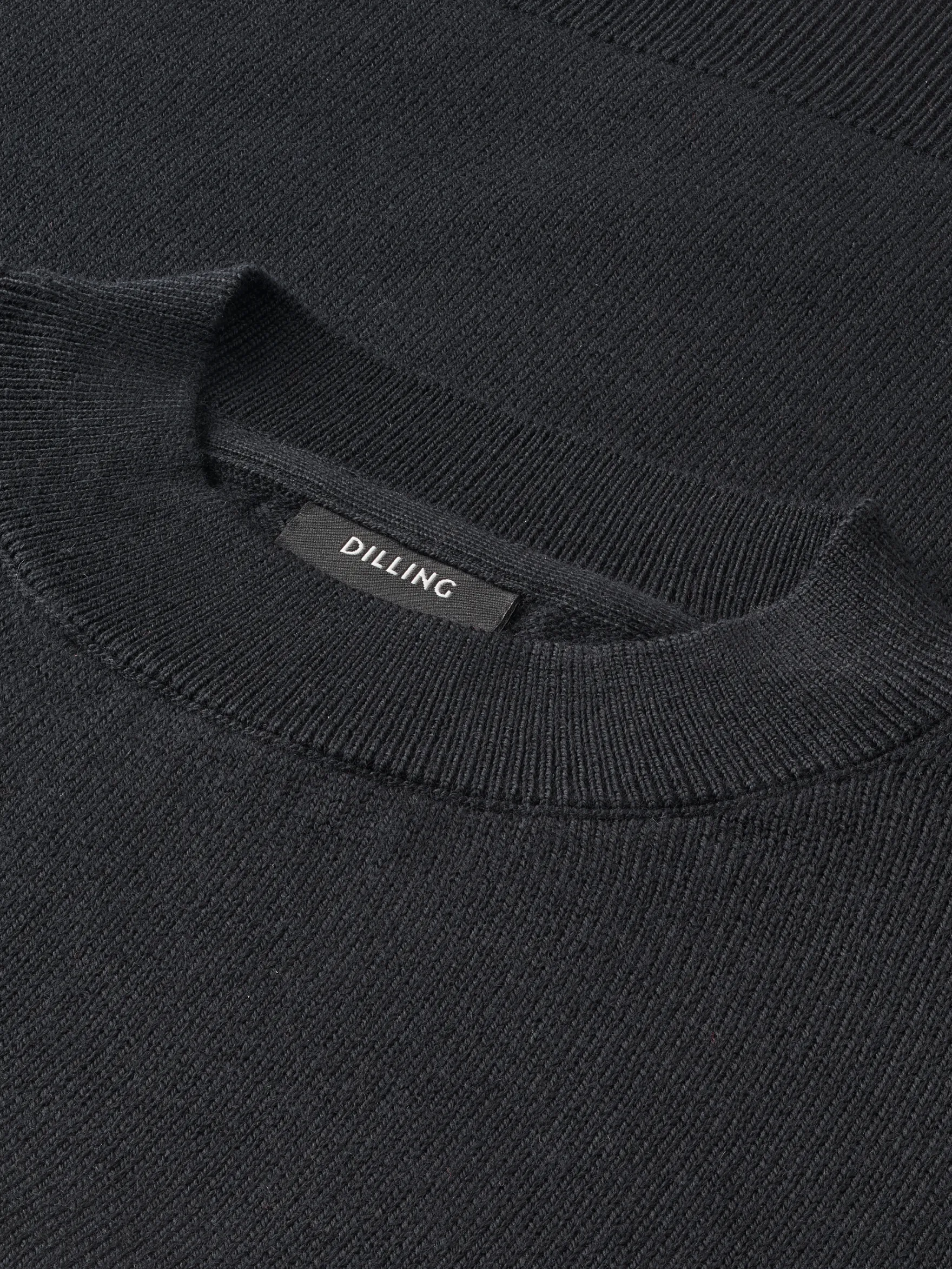 Løstsiddende crew neck i merinould til kvinder