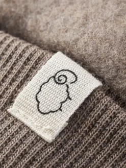 Luffer i merinouldfleece til baby