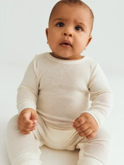 Merinould/silke heldragt til baby