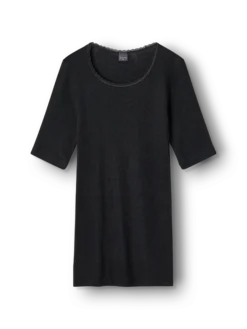 Merinould/silke T-shirt til kvinder