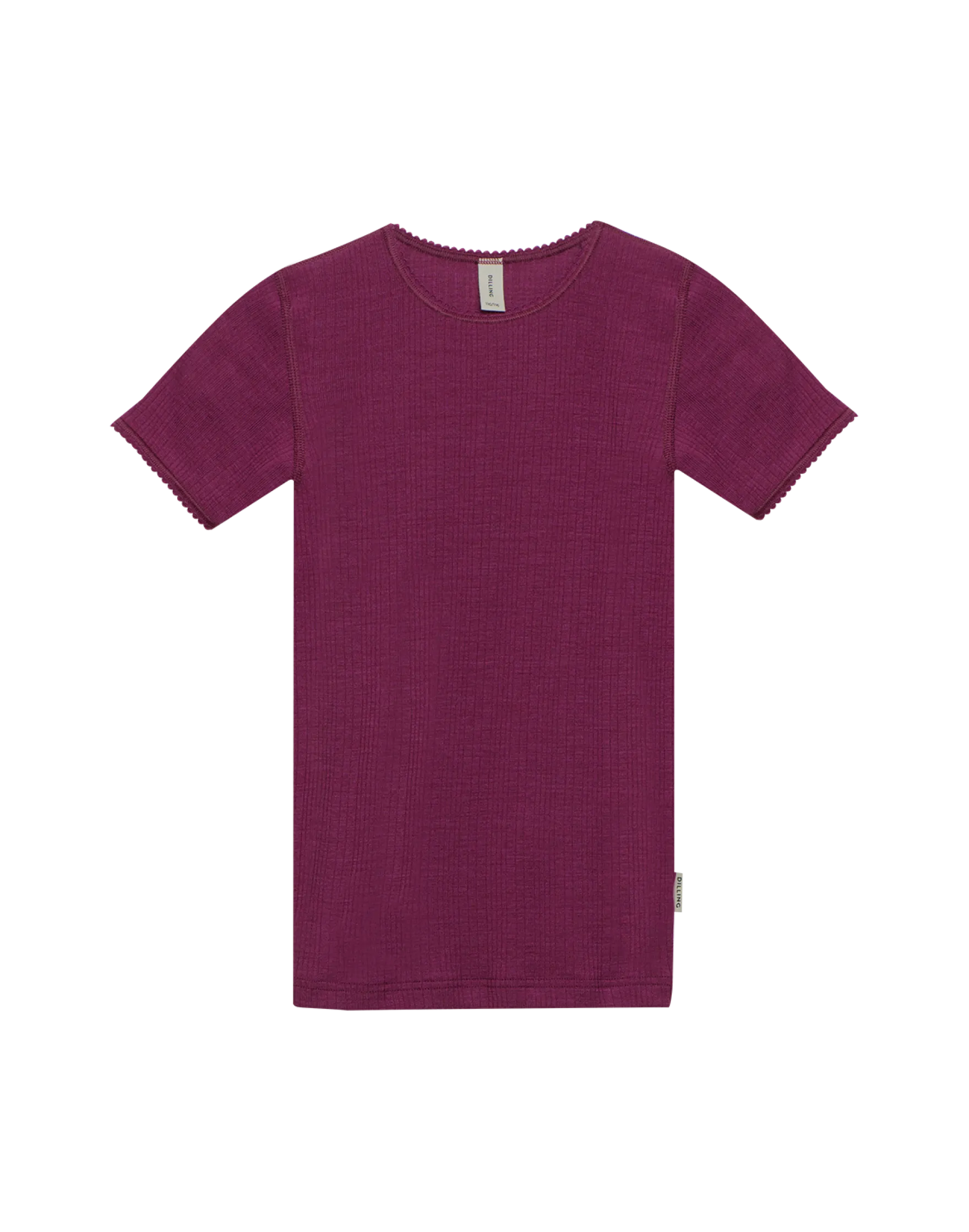 Merinould T-shirt til børn