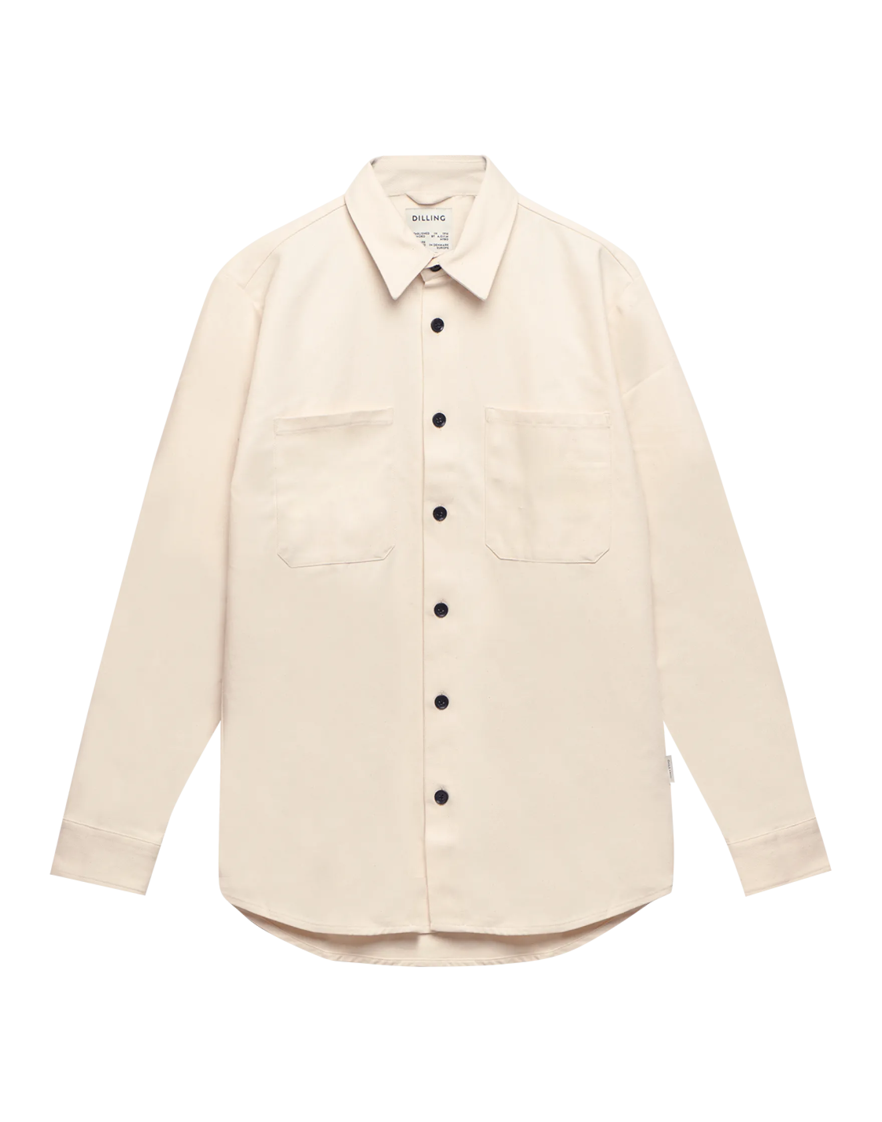 Overshirt i bomuld til mænd