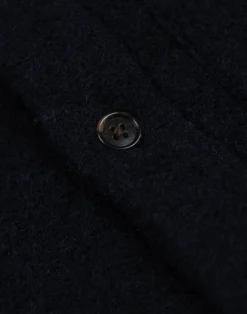 Overshirt i uld/bomuld til børn