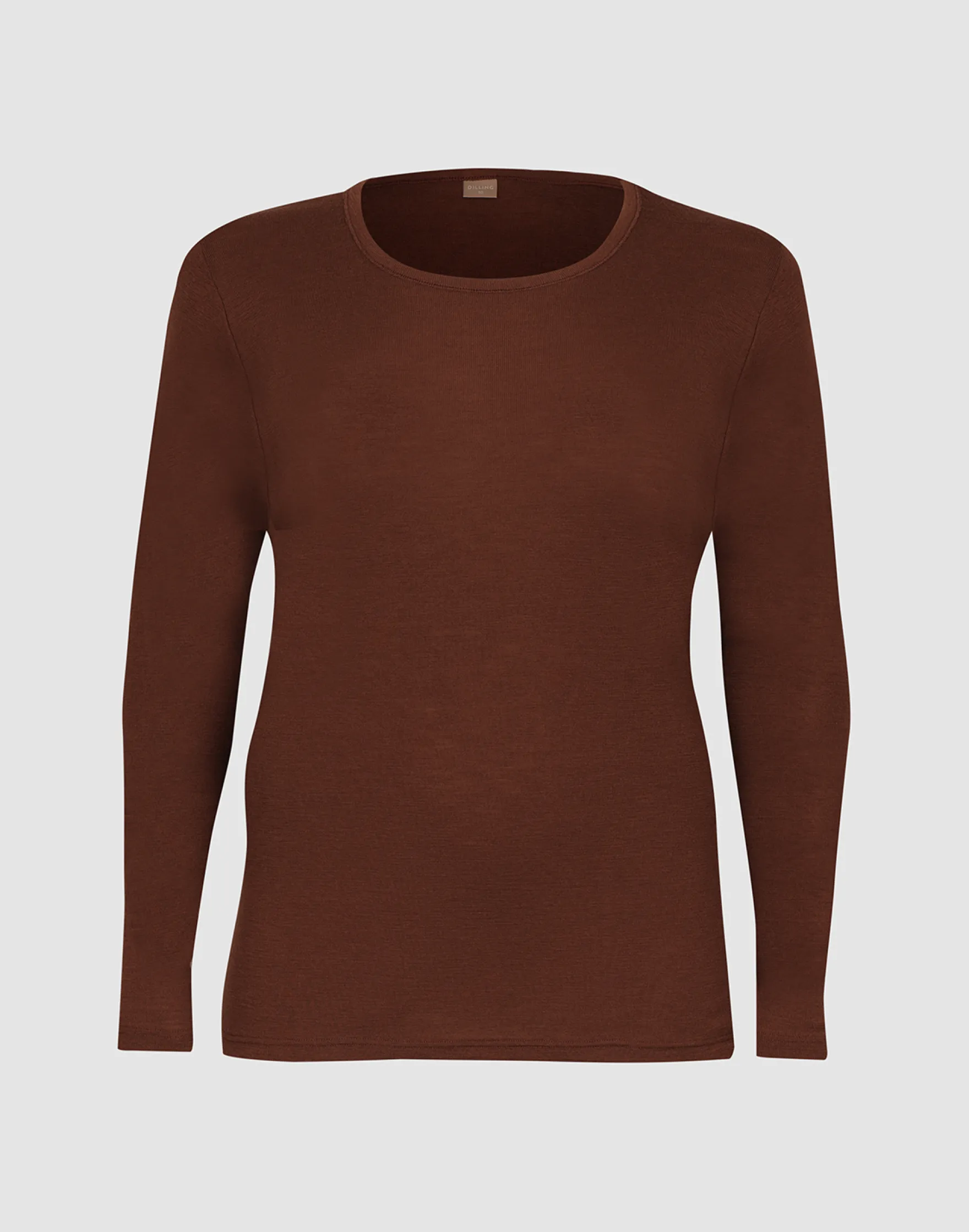 Plus size bluse i merinould til kvinder