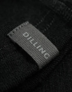 Plus size bluse med høj hals i merinould til kvinder