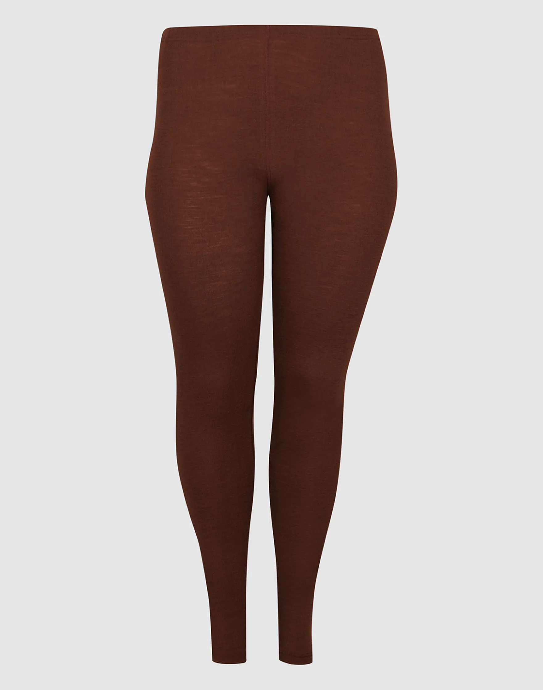 Plus size leggings i merinould til kvinder