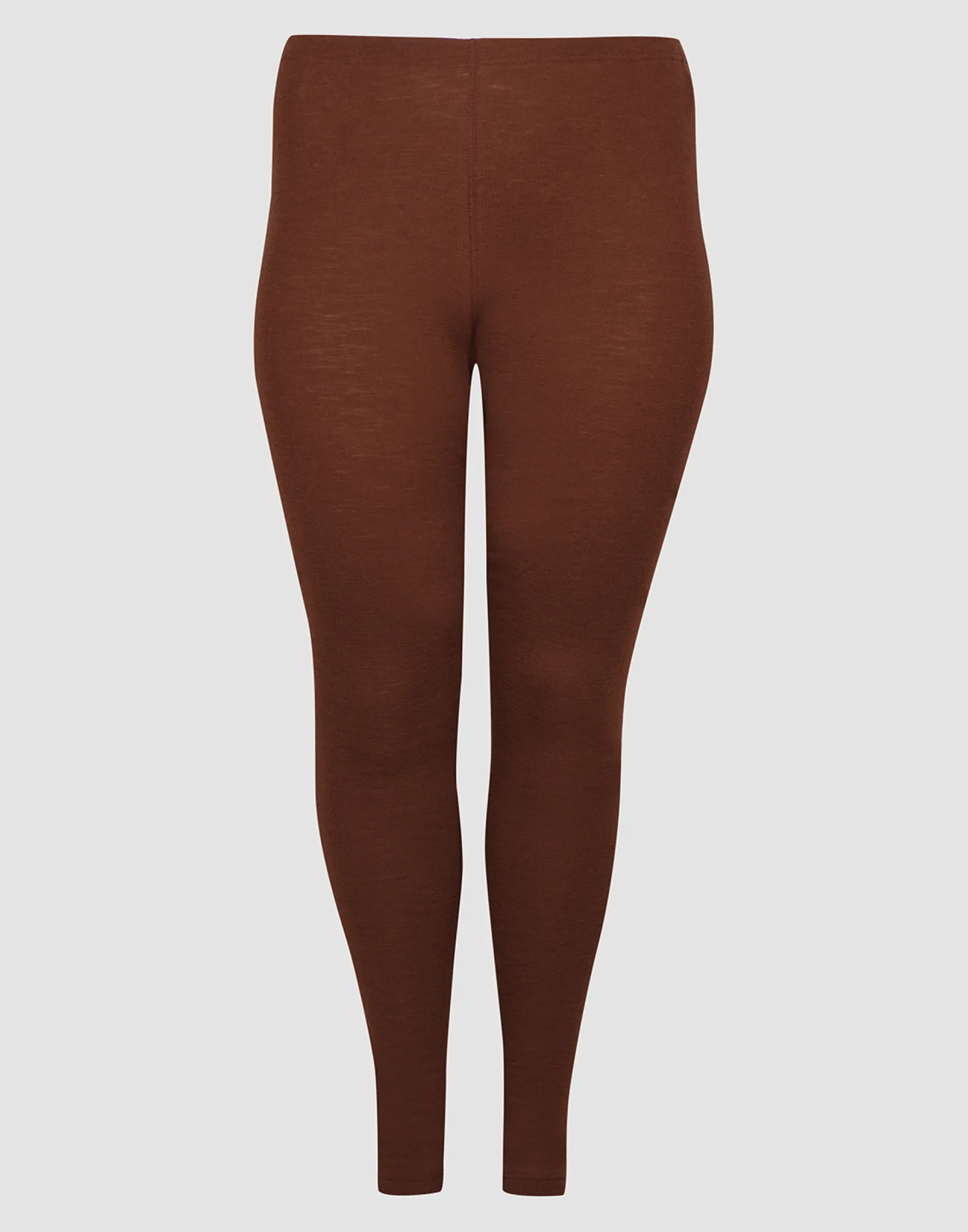 Plus size leggings i merinould til kvinder