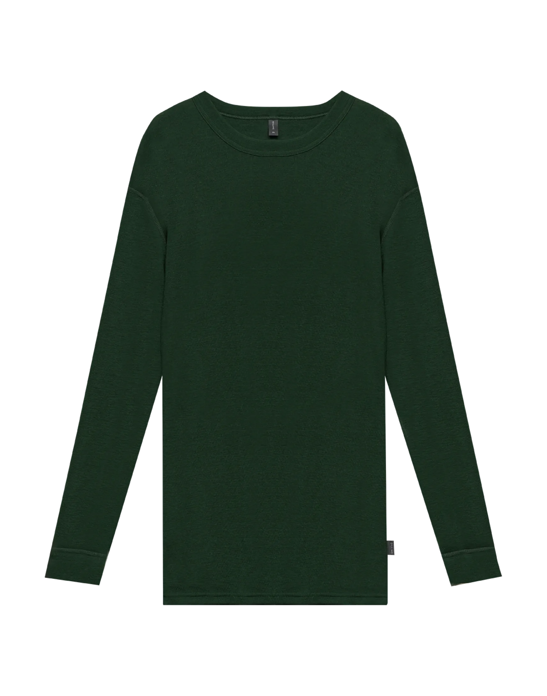 Plus size merinouldbluse med med lange ærmer til mænd