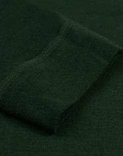 Plus size merinouldbluse med med lange ærmer til mænd