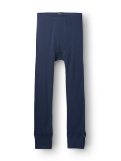 Plus size merinouldleggings med gylp til mænd