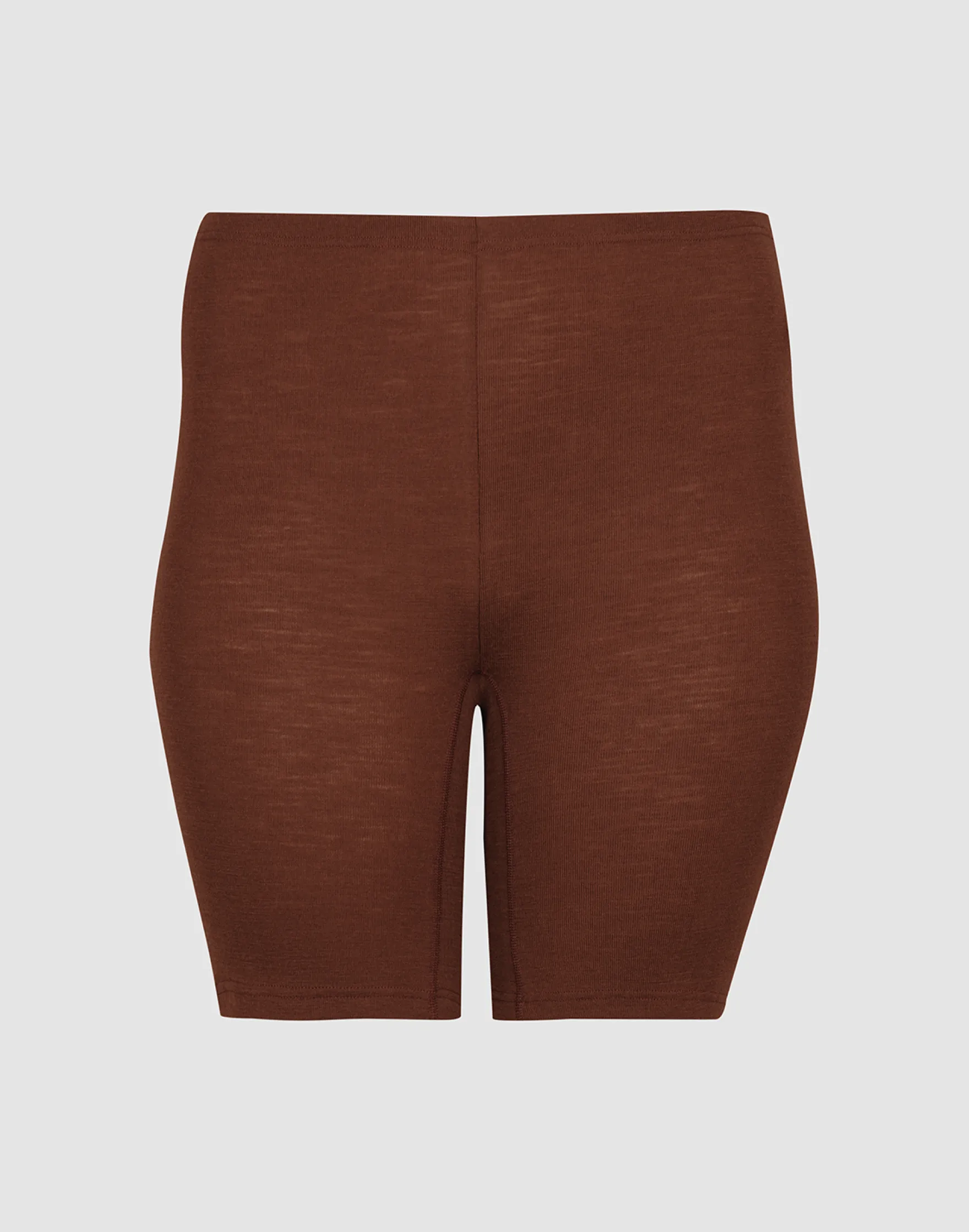 Plus size shorts i merinould til kvinder
