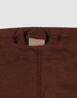Plus size shorts i merinould til kvinder